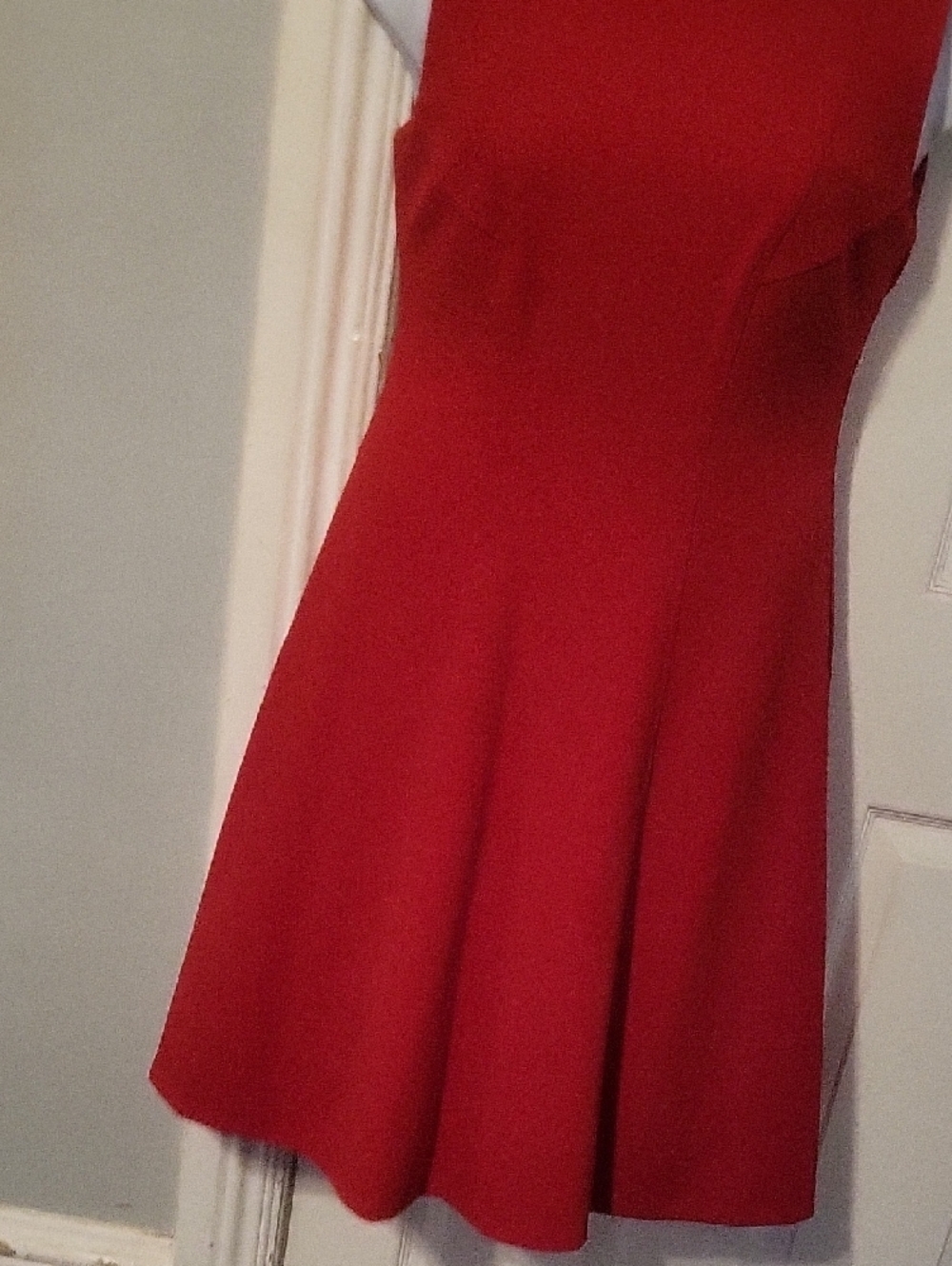 Tommy Hilfiger Red Sleeveless Fit-and-Flare Mini Dress - Picture 5 of 9